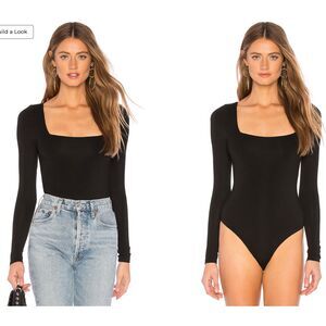 NWOT Pretty Little Things Black BodySuit Sweater Size 4